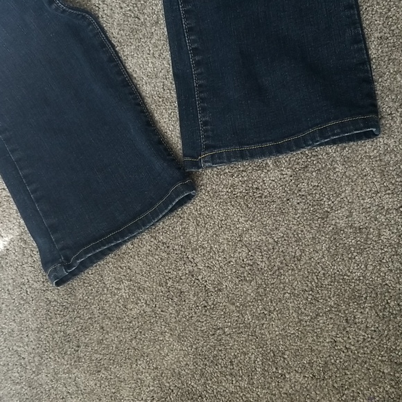 #O - Levi's Women Denizen Curvy Boot Cut Jeans In Deep Blue 26W 27.5L - Picture 9 of 11